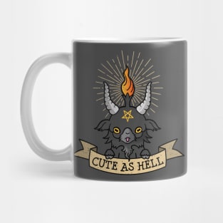 Cute as hell Mug